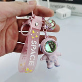Astronaut Sunset Lights Keychains